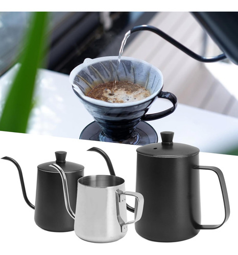 Tetera De Café Con Cuello De Cisne De 350 Ml Tetera De