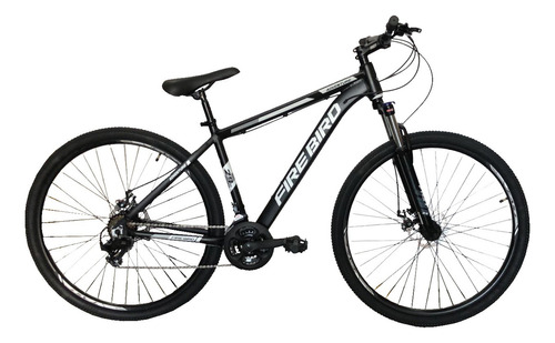 Bicicleta Mountain Firebird Aluminio Rodado 29 Shimano Disco Suspension Regulacion Y Bloqueo Cableado Interno Color Adventure Negro/blanco Tamaño Del Cuadro M