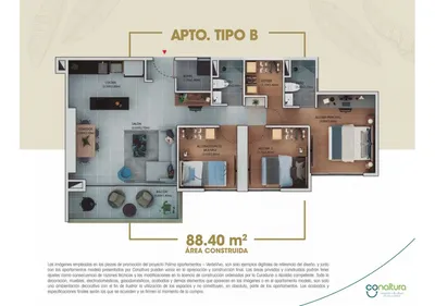 Apartamento en venta