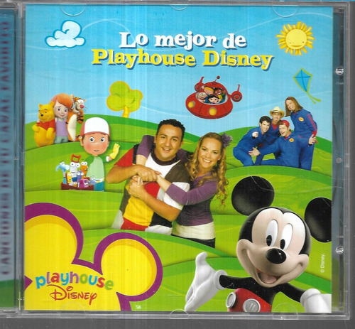 Muni Y Topa Album Lo Mejor De Playhouse Disney Cd Nuevo