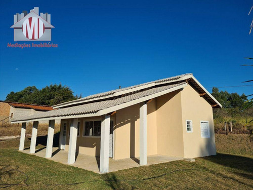 Linda Chácara Com 3 Dormitórios, Próximo À Cidade, À Venda, 1900 M² Por R$ 320.000 - Rural - Pedra Bela/sp - Ch0915