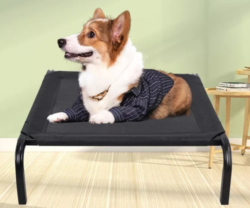 Imagen 5 de 5 de Cama Refrescante En Altura Para Perros Gatos Elevada, Tallas