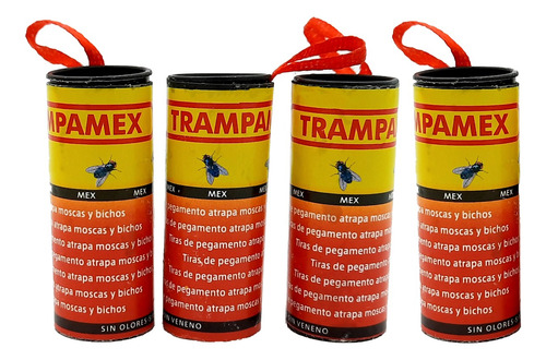 50 Trampas Pegamento Para Moscas Pegamoscas Atrapamosca G