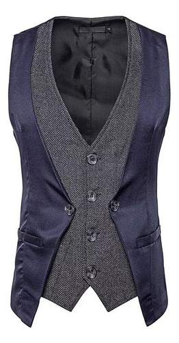 Men's Casual V-neck Vest Assorted Colors