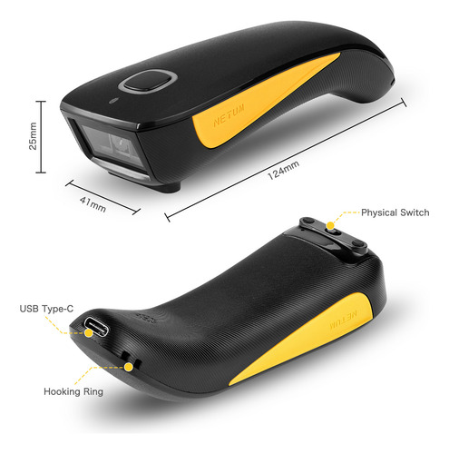 C750 Bluetooth 2d Bluetooth - Netum C750 Bluetooth Portable