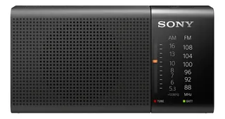 Radio Sony ICF-P36 analógico portátil color negro