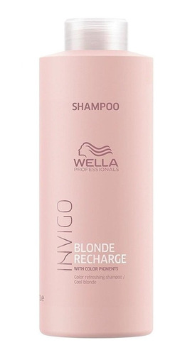 Wella Invigo Blonde Recharge Shampoo 10 - mL a $180