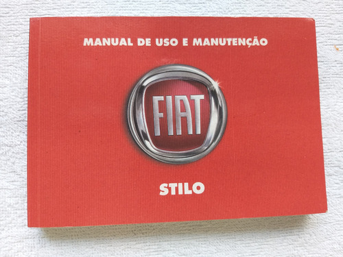 Manual Do Proprietário Do Fiat Stilo - Edição Fevereiro/2008 (Usado)