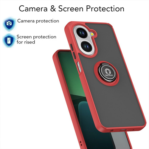 For Xiaomi Poco C71 4g/redmi A5 4g Funda Translúcida Mate Stent Case+mica