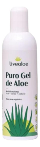 Gel Babosa Hidratante Orgânica Pele Cabelos Aloe Vera 240ml