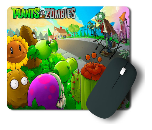 Mouse Pad Plantas Vs Zombies - Varios Modelos - Printek