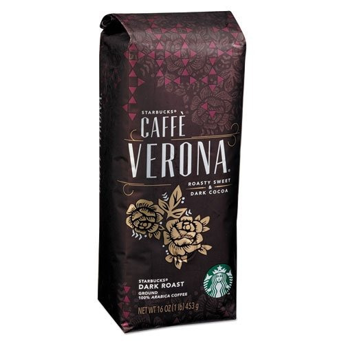 Starbucks Caffe Verona Oscuro Asado Entero Del Grano De Café