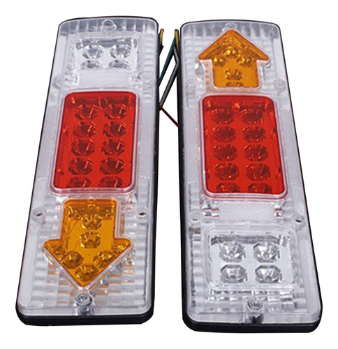 Ange 2 Luces Traseras Led 12 V 19 Luces Traseras Para Camion