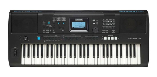 Teclado Musical Yamaha Psr-e473 Preto Com Fonte