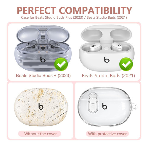 Funda Protectora De Silicona Para Beats Studio Buds/plus