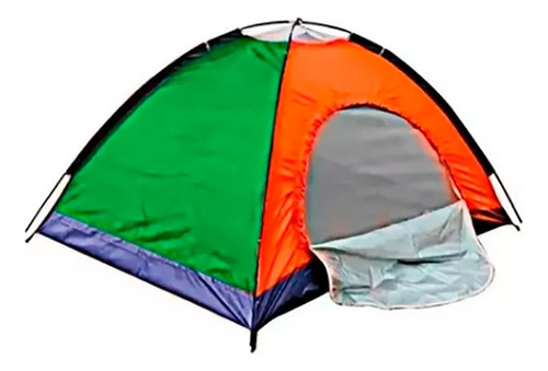 Carpa Camping Para 2 Personas 200 X 150 X 110cm