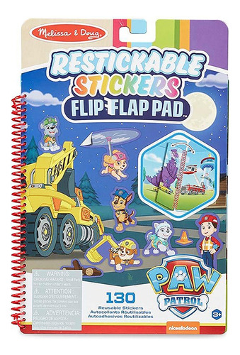 Melissa&doug Paw Patrol Estampas Reutilizables Rescate Final