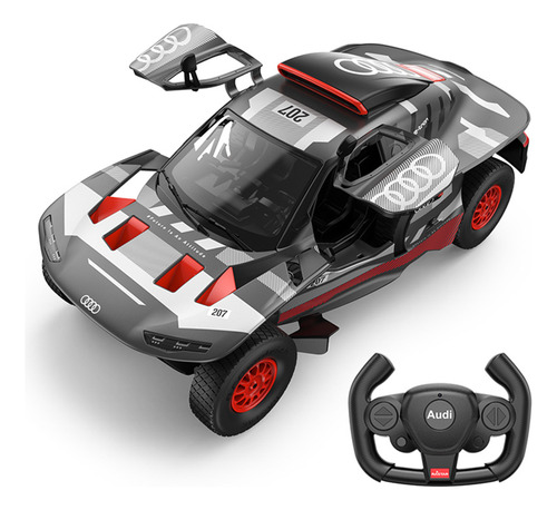 Coche Rc Audi Rs Q E-tron Dakar Champion Racing, Modelo 1:14