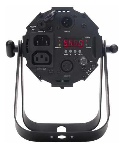 Luz de escenario LED tacho par ADJ Par Z4 127V luces color rgbw
