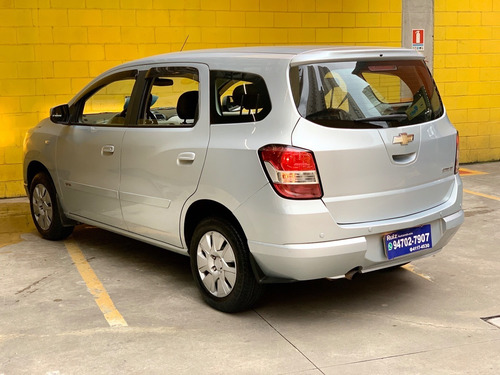 Chevrolet Spin Lt Bancos Couro Baixa Rodagem Metro Sao Lucas