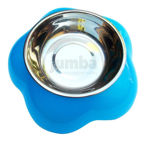Imagen 4 de 5 de Comedero Perros Acero Inoxidable Colores Diametro 13cm
