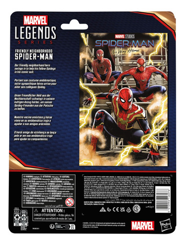 Marvel Legends Spiderman Tobey Maguire Hombre Araña Friendly