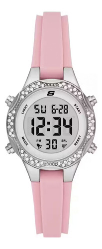 Reloj Para Mujer Skechers Brinkley Sr6282 Rosa