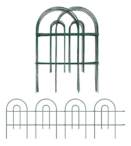 Amagabeli Valla Decorativa Para Jardín De 24 Pulgadas X 35 P