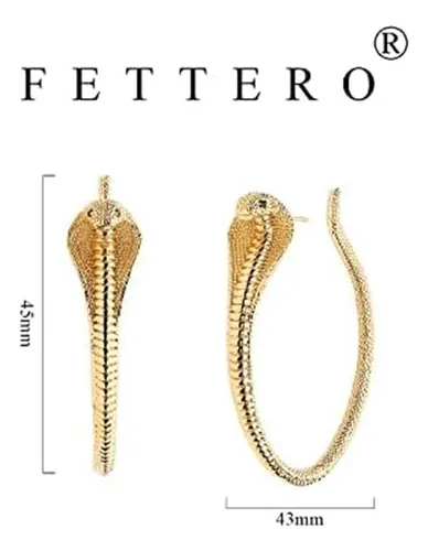 Fettero Pendientes De Oro Para Mujer Chapados En Oro Delicad