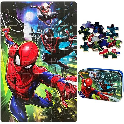 Neilden Disney Jigsaw Puzzles, Marvel Spiderman 60 Piezas Ro