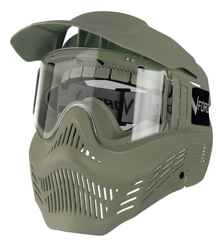 Careta Gotcha V-force Armor Verde Lente Antiflog Xtreme