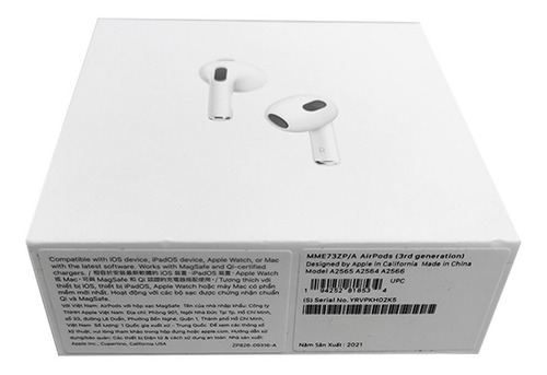 Imagen 3 de 5 de Apple AirPods 3era Generación - Phone Store Global