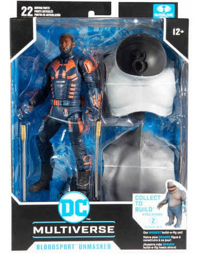 Bloodsport Unmasked Suicide Squad Dc Multiverse Mcfarlane