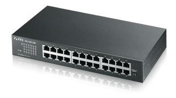 Imagen 1 de 8 de Switch Zyxel Gs1100-24 Puertos- Gigabit - 2 Sfp 10/100/1000