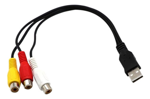 Cable Usb A 3rca Usb Hembra A 3 Rca Rgb Vídeo Av Compuesto