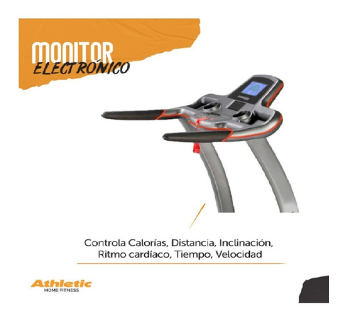Imagen 3 de 9 de Cinta De Correr Eléctrica Athletic Extreme 3260t