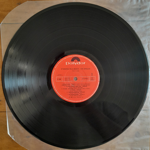 The Cure-standing On A Beach The Singles-lp 1a Prens Encarte (Usado)