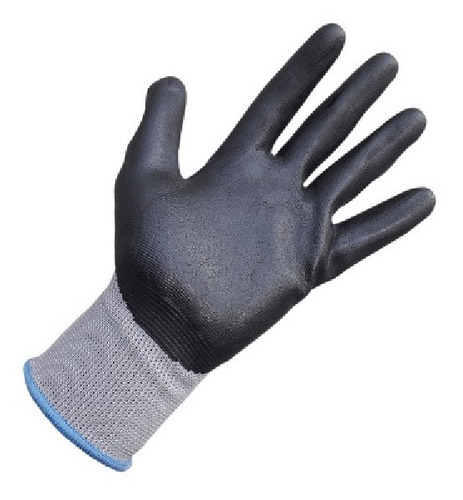 12 Pares Guantes Nylon Sin Costura Recubierto Es Pu Prowork 