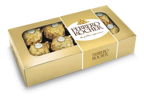 Bombon Ferrero Rocher Caja X8 U. 100 Gr Chocolate