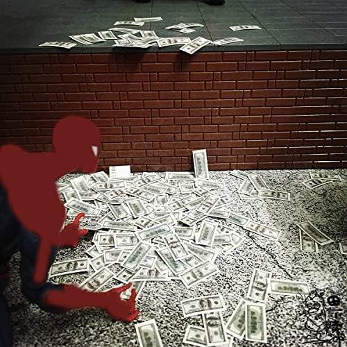 300 Pcs Billetes Falsos Miniatura Bbiamsleep 100 Dólares