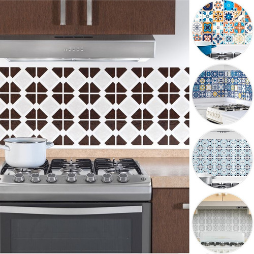 Tapiz Cubierta Adherible Talavera Vinil Cocina Muebles Pared