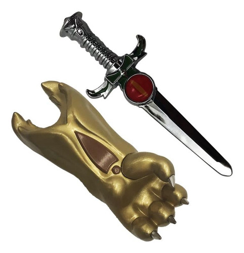 Thundercats - Espada Del Augurio Y Escudo De Garra Factory Dorado