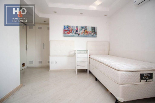 Imagem 15 de 21 de Cobertura Com 4 Dormitórios, 380 M² - Venda Ou Locação - Moema - São Paulo/sp - Co0091