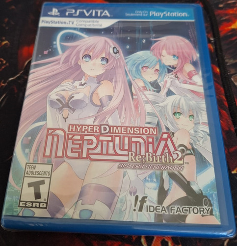 Hyperdimension Neptunia Re Birth 2 - Ps Vita - Novo Lacrado