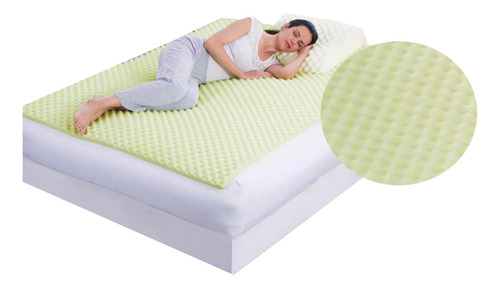 Cubre Colchón Colchoneta Ortopédica Ergonómica Matrimonial