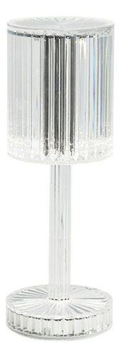 Lámpara De Mesa Elegant Lamp Night Mesita Crystal Living