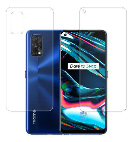 Micas De Hidrogel Delantera Y Trasera Para Realme 7 Pro