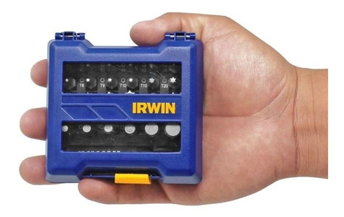  Irwin 1865329 Jogo de Pontas Bits Para Parafusadeira  31 Peças, Com Estojo de Gaveta Pequeno 