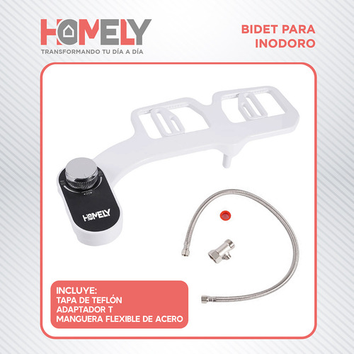 Bidet Ducha Árabe Turca Homely Para Wc Inodoro Set Completo