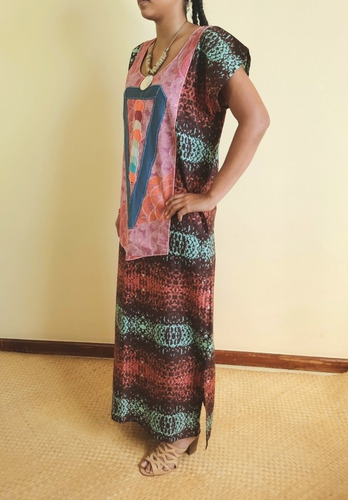 Imagem 3 de 6 de Vestido Kaftan Longo Akua